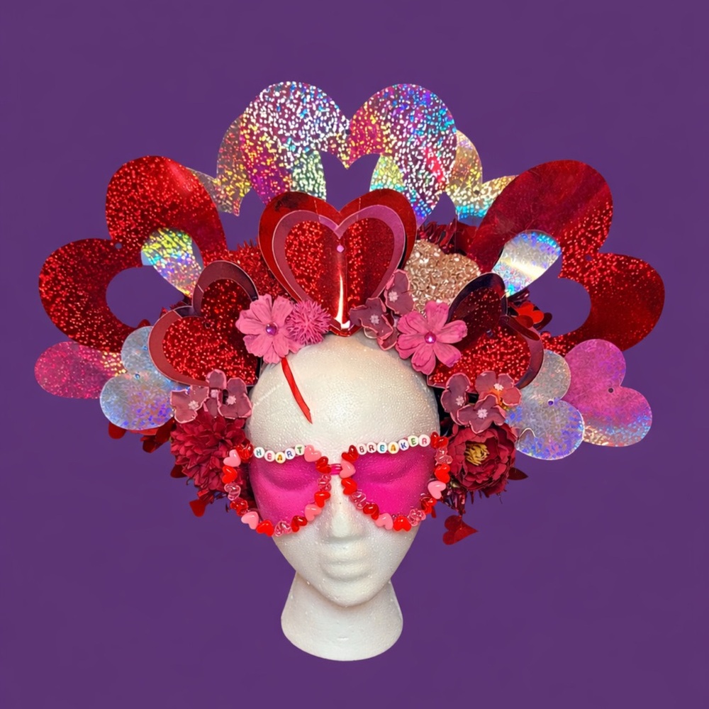 Valentines Galentines Day Headpiece Headband ONLY